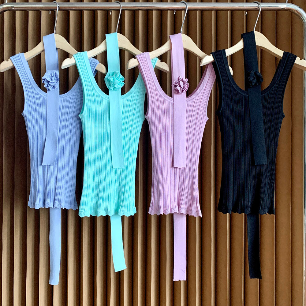 Ribbed Knit Tank Top