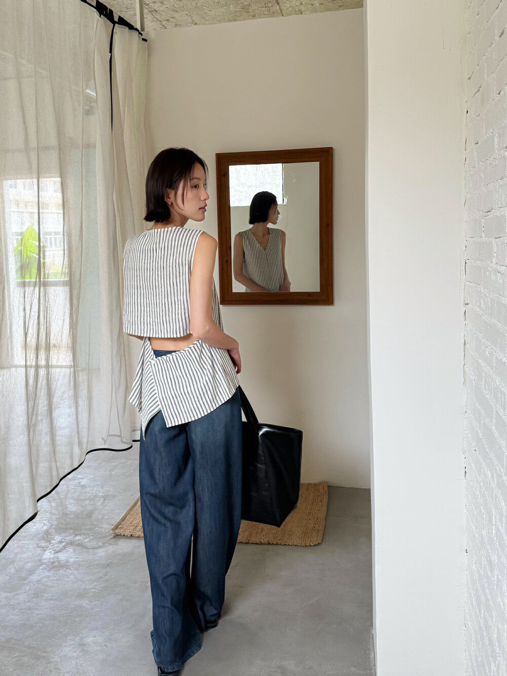 Orin Soft-Drape Wide Leg Denim