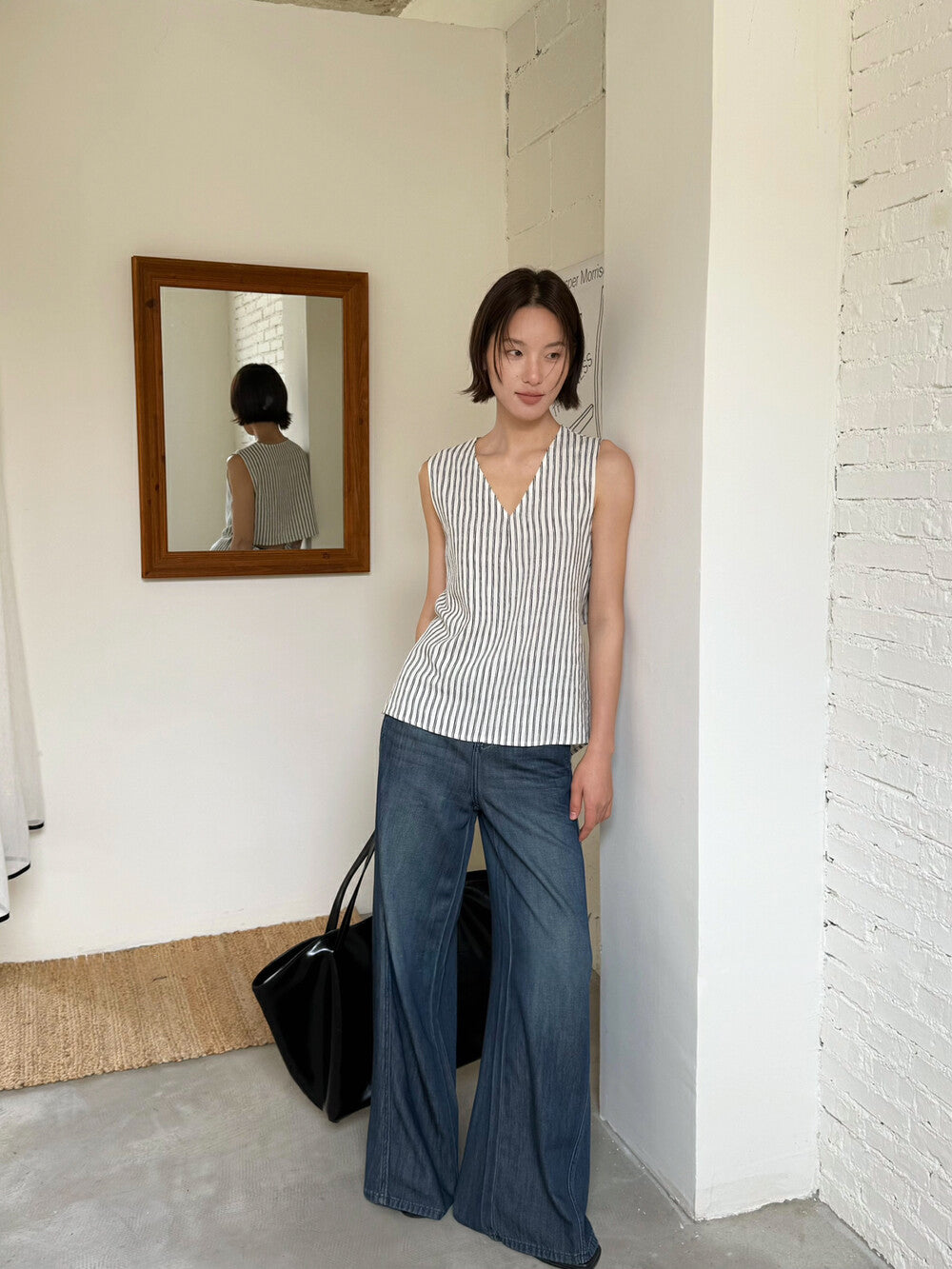 Orin Soft-Drape Wide Leg Denim
