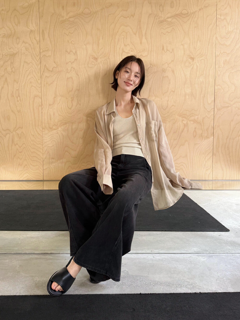 Orin Soft-Drape Wide Leg Denim
