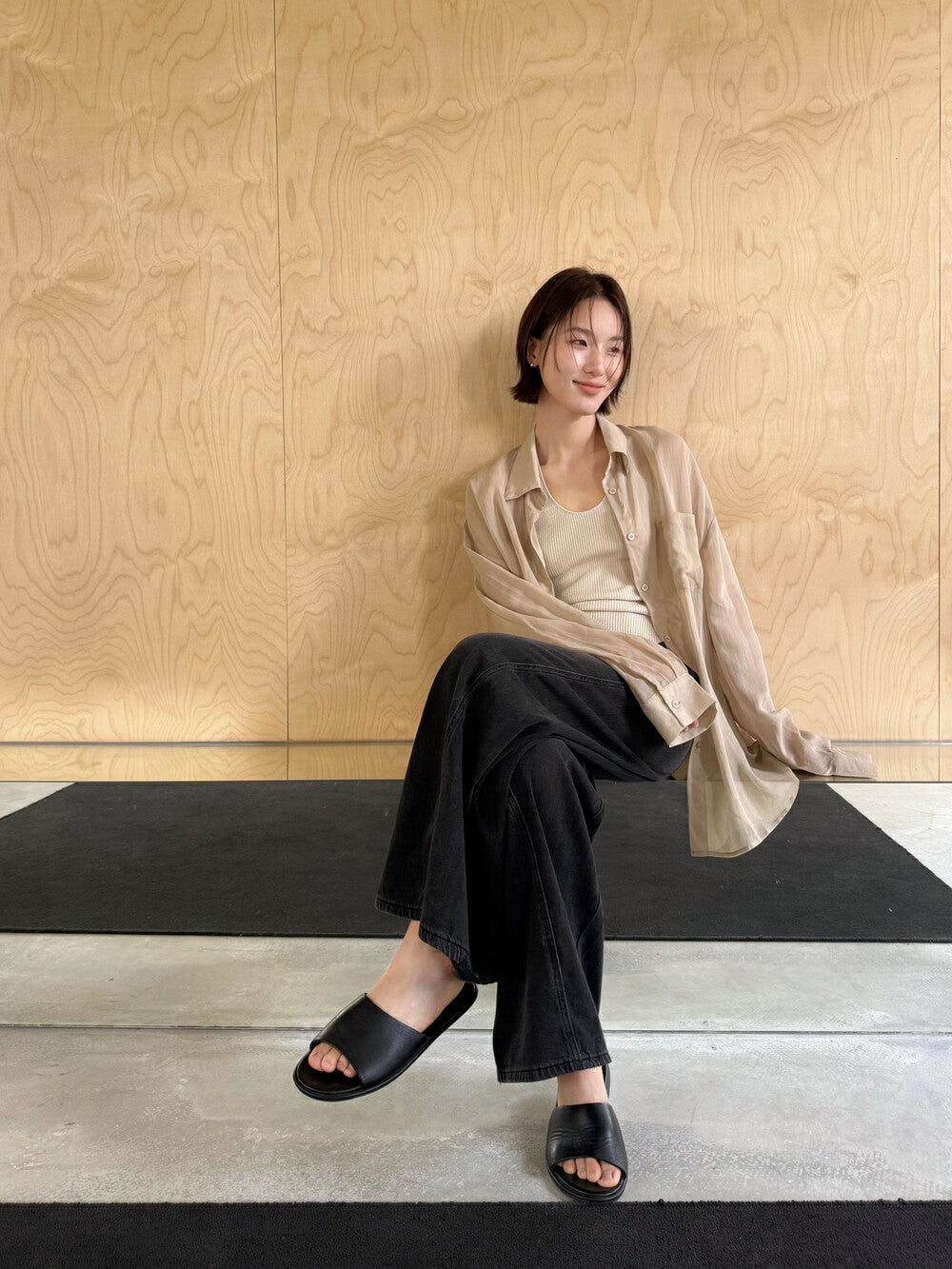 Orin Soft-Drape Wide Leg Denim